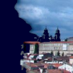Die Milchstrae  Es frmmelt in der Altstadt von Santiago von Heinrich Wagner 